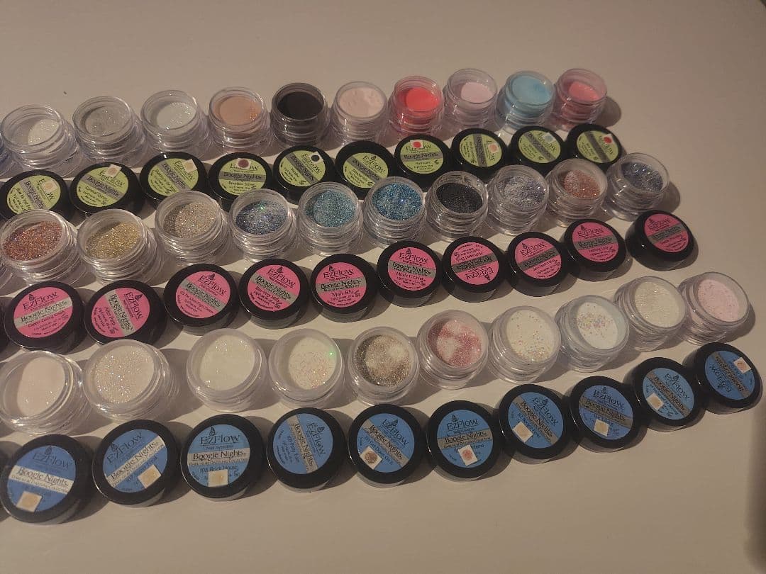 アクリルパウダー　EzFlow イージーフロウ　エンボス　3D　87個