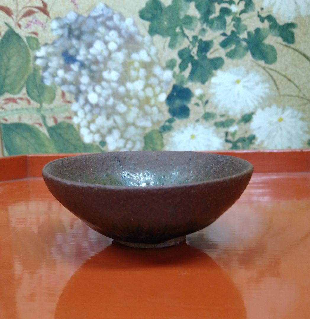 建窯禾目天目盃 中国宋時代 r5冬14