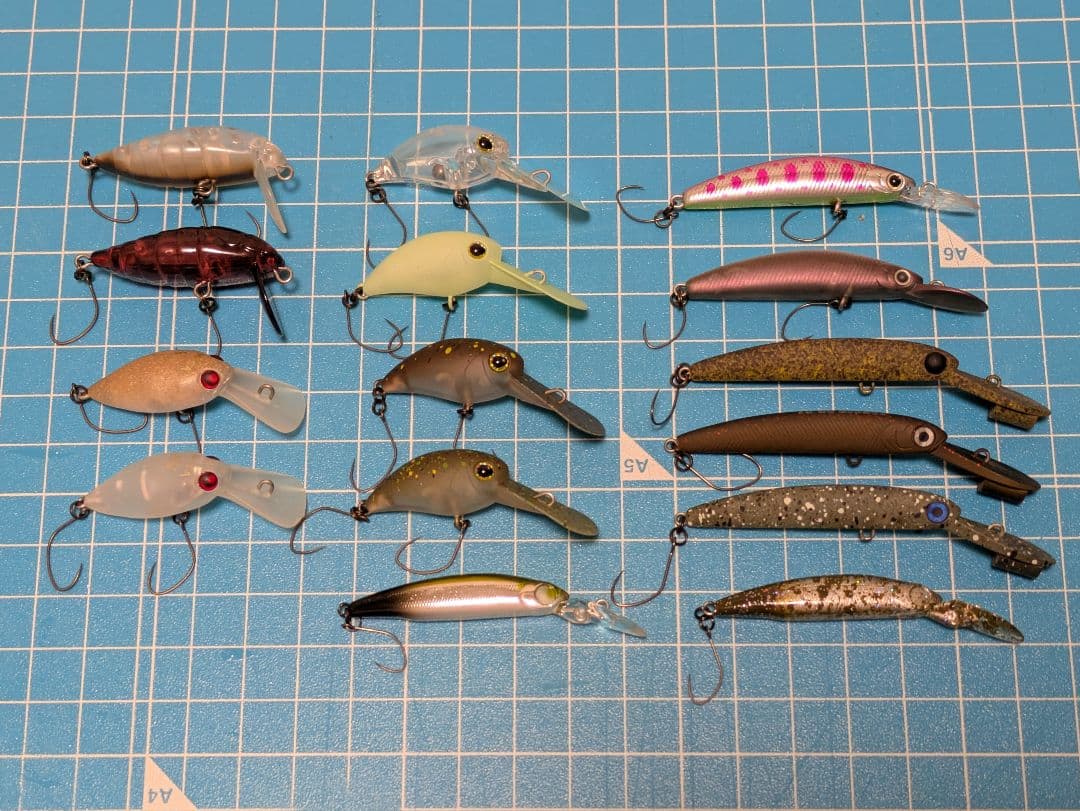 エリアトラウト用 クランク＆ミノーセット