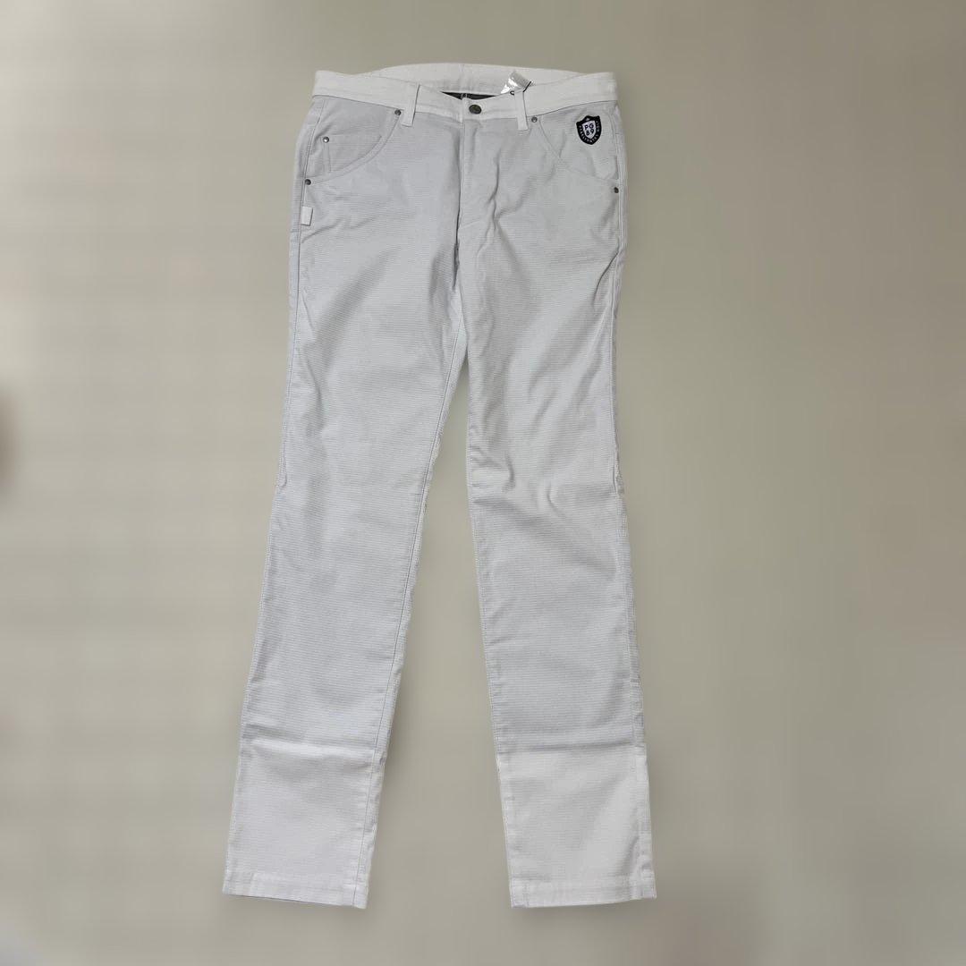 PEARLY GATES ストレッチパンツ ホワイト　秋・冬用