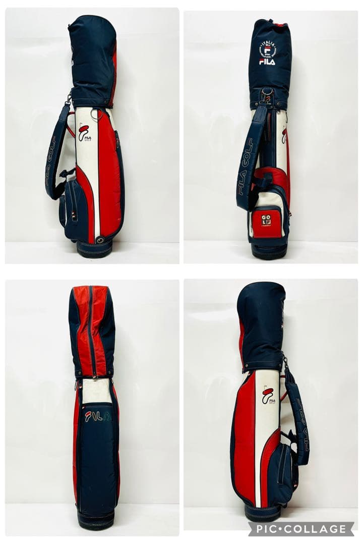 女性用　レディース　ゴルフセット　ゴルフ一式　フィラ　キャディバッグ　右利き　L