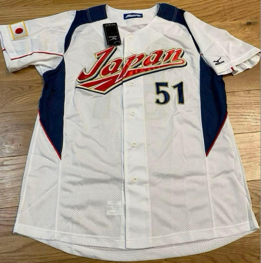 【新品タグ付】イチロー　侍ジャパン　レプリカユニフォーム　サイズX-XO