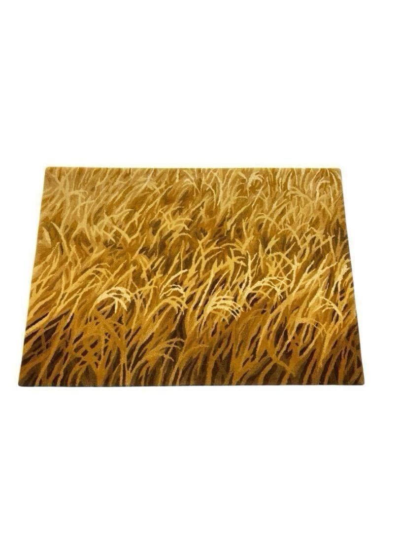 美品 山形緞通 ken okuyama INAHO サイズ 70×100