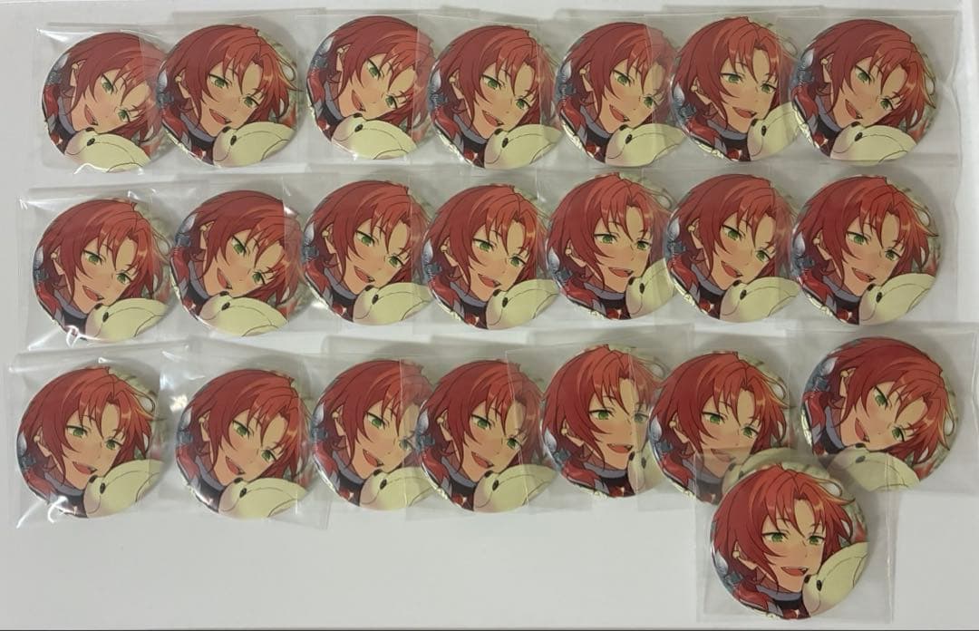 あんスタ　月永レオ　ホワイトベア　テーマスカウト　缶バッジ　22個セット