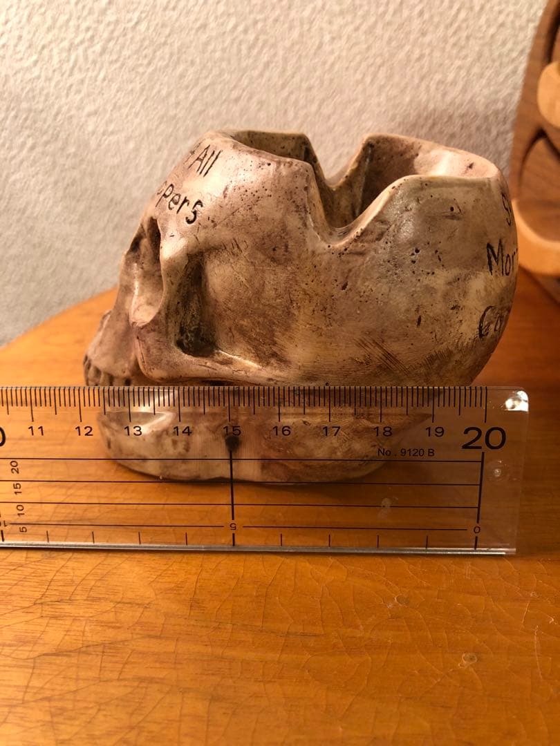 スカル　髑髏　骸骨　灰皿　ハロウィン　ネイバーフッド　モンスター　weirdo