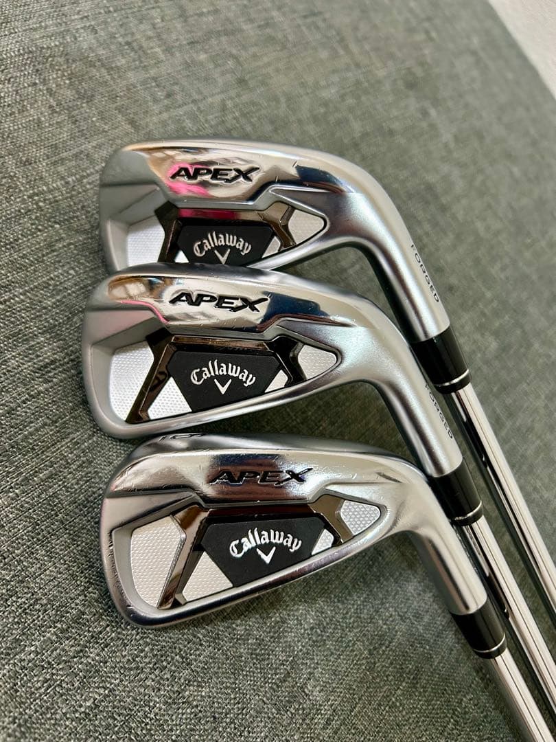 希少スペック・値下・美品 キャロウェイ APEX 2021 アイアン 軟鉄鍛造