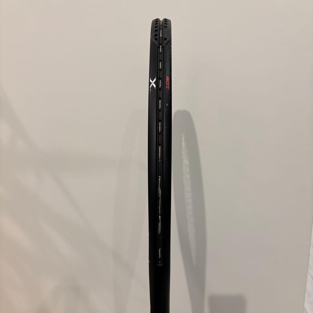 【美品】Prince プリンス　X105 左利き用 硬式テニスラケット