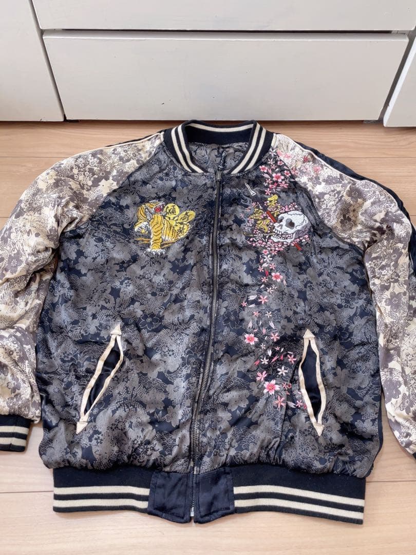 GARO雅結スカジャンL リバーシブル中古品