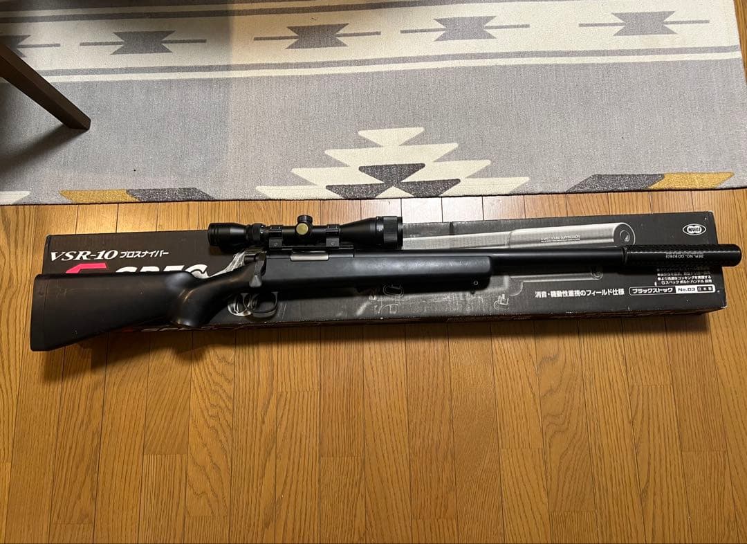 ソ*ラ様 東京マルイ VSR-10 Gスペック スコープ付き