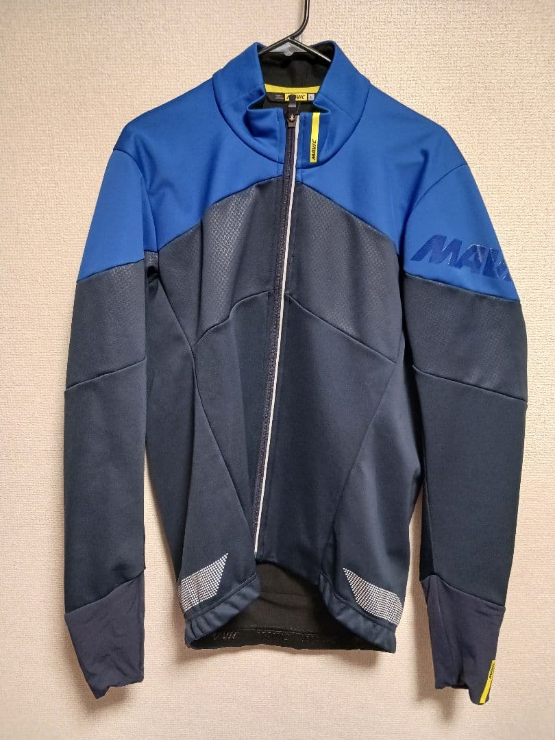 MAVIC サイクリングジャケット Lサイズ 青/黒