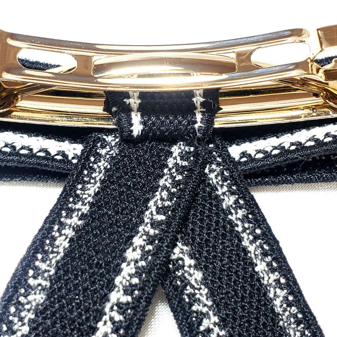 【本日限定セール❕極美品☆鑑定済】ディオール ツイストリボンバレッタ h28