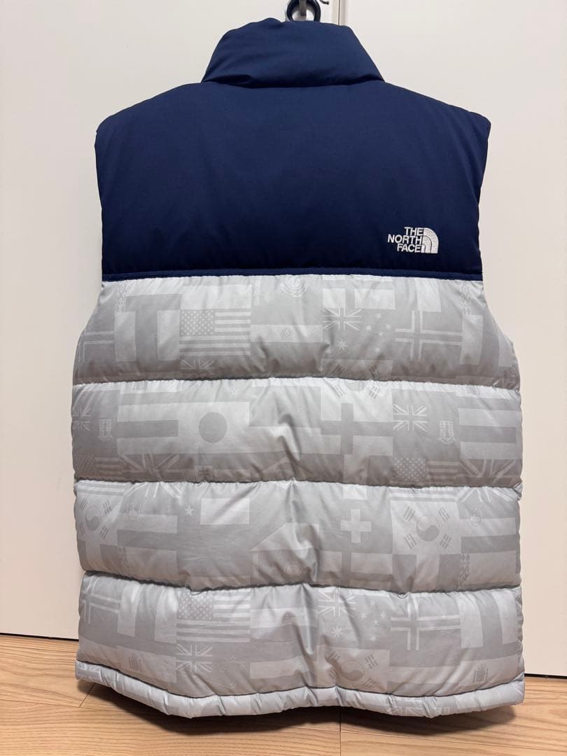 ノースフェイスダウンベスト 限定品