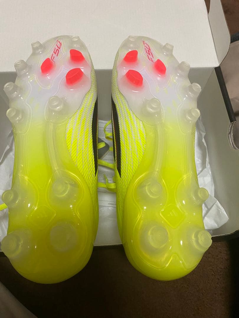 【プロフ•商品説明必読】アディダスF50エリートHG/AG 25.5cm