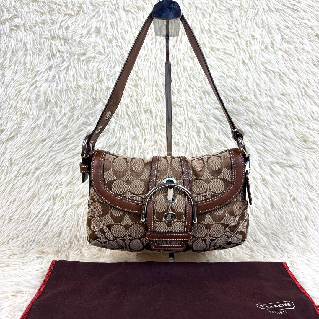 COACH、コーチ、ワンショルダーバッグ、ソーホー、シグネチャー