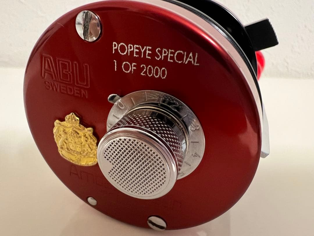 アブガルシアアンバサダー 2500Cl レッド ポパイスペシャル 箱あり