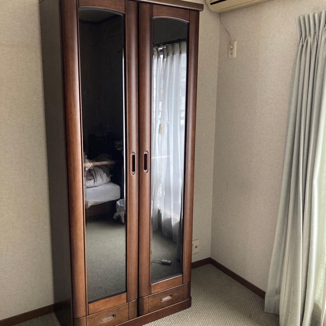 書斎本棚　食器棚　展示棚(モーブル家具)