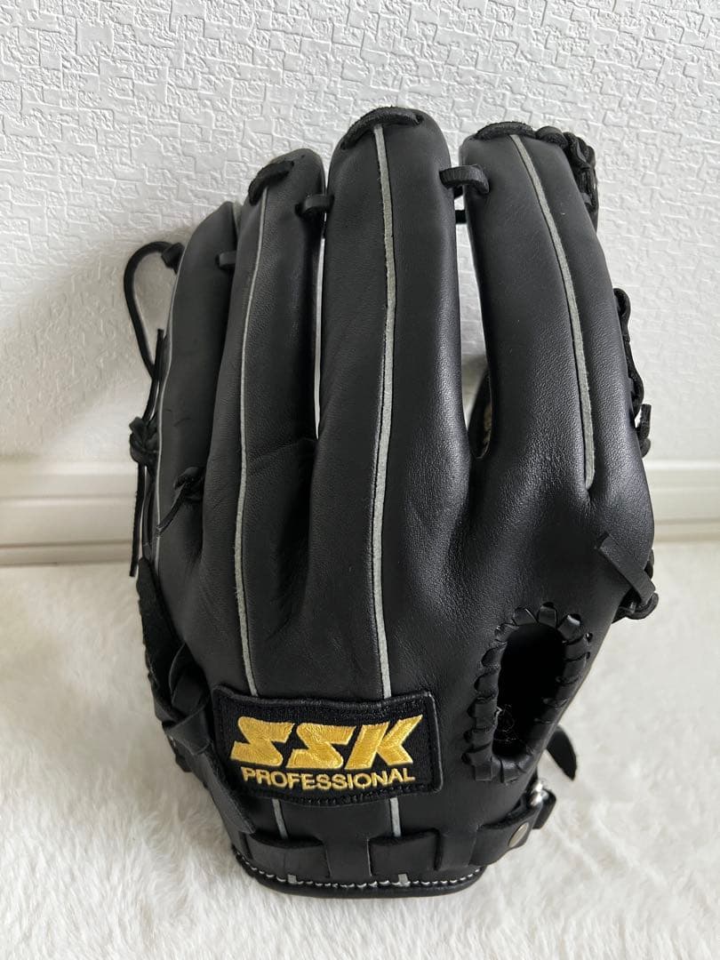 SSK プロフェッショナルブラック 復刻版軟式グローブ
