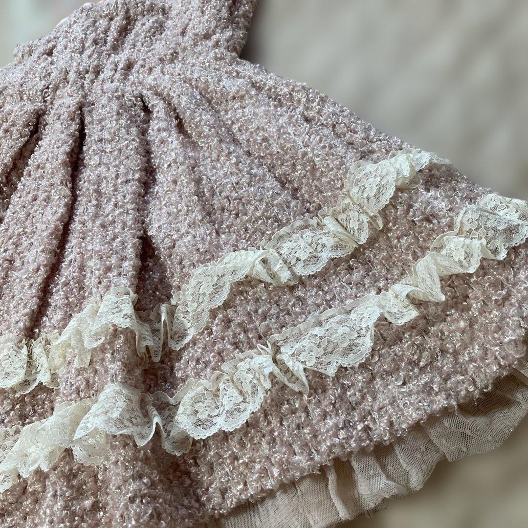 希少LIZ LISA ピンク ノースリーブミニワンピース　ミニドレス