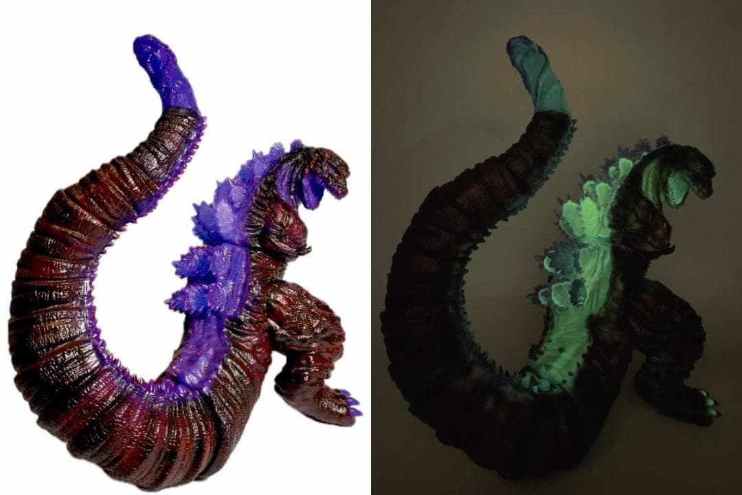 PLEX Frog Tree シン ゴジラ 2016 完成品 蓄光 ソフビ