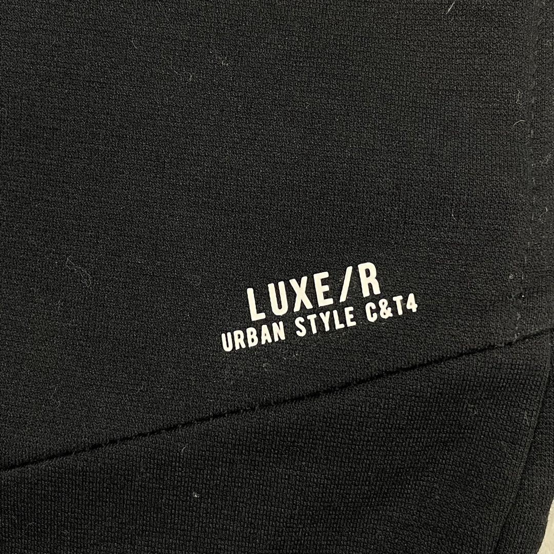 LUXE/R ジャージ　パーカー　セットアップ　M ブラック