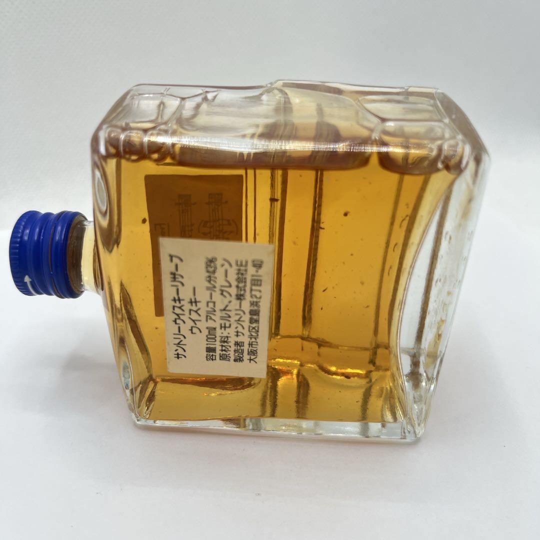 未開栓 山崎ウィスキー 10年グリーンラベル ミニボトル サントリー限定ピアノ型