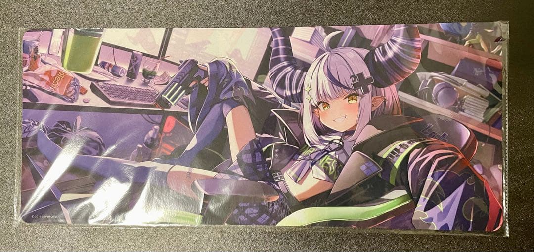 ラプラス・ダークネス　誕生日記念2024 ホロライブ　ワイドラバーマット