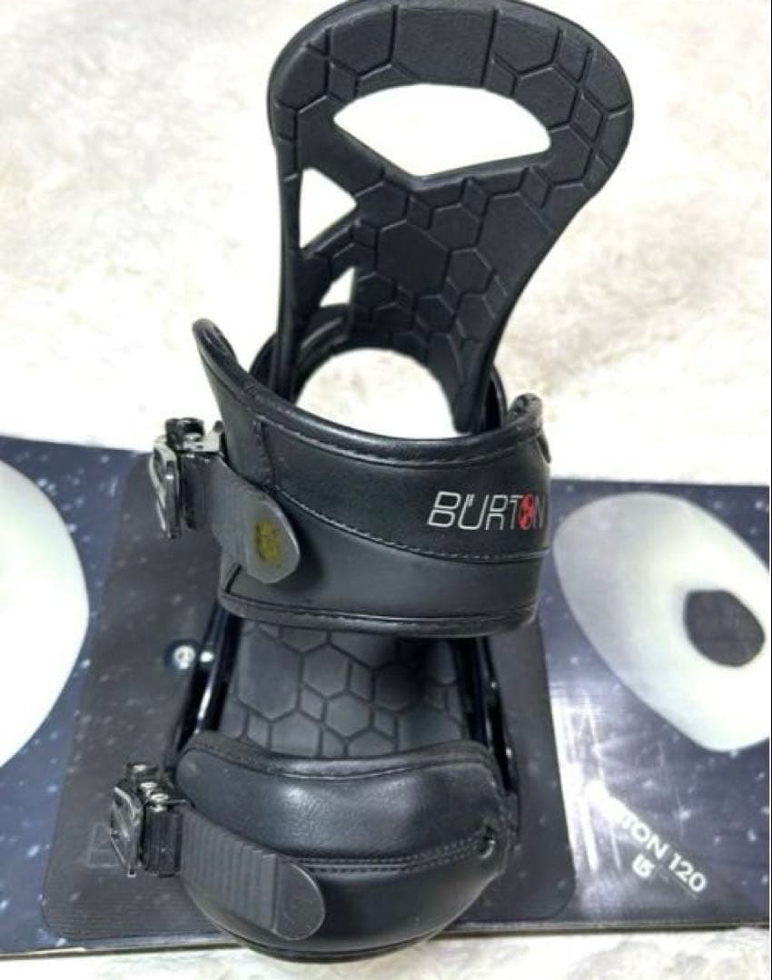 最終価格！BURTON 2点セット　スノーボード ビンディング　120cm 板