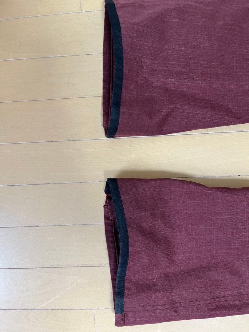 カーキ系チェック フード付き SCAPE S/M 上下セット