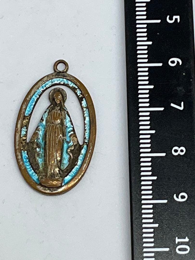 奇跡のメダイ　アンティーク　ペンダントヘッド(12)