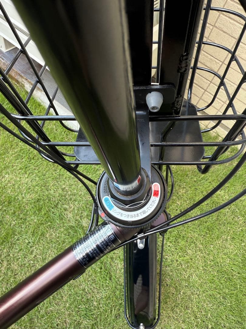 手渡し希望❗️パナソニック　電動アシスト自転車　グリッター　リヤカゴ　オプション付