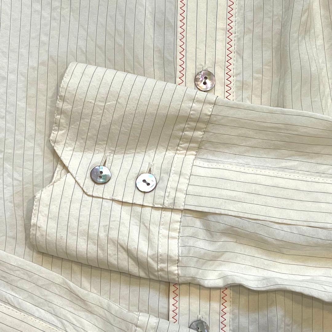 Jean-Paul GAULTIER ゴルチエ　長袖ストライプ　ブラウス