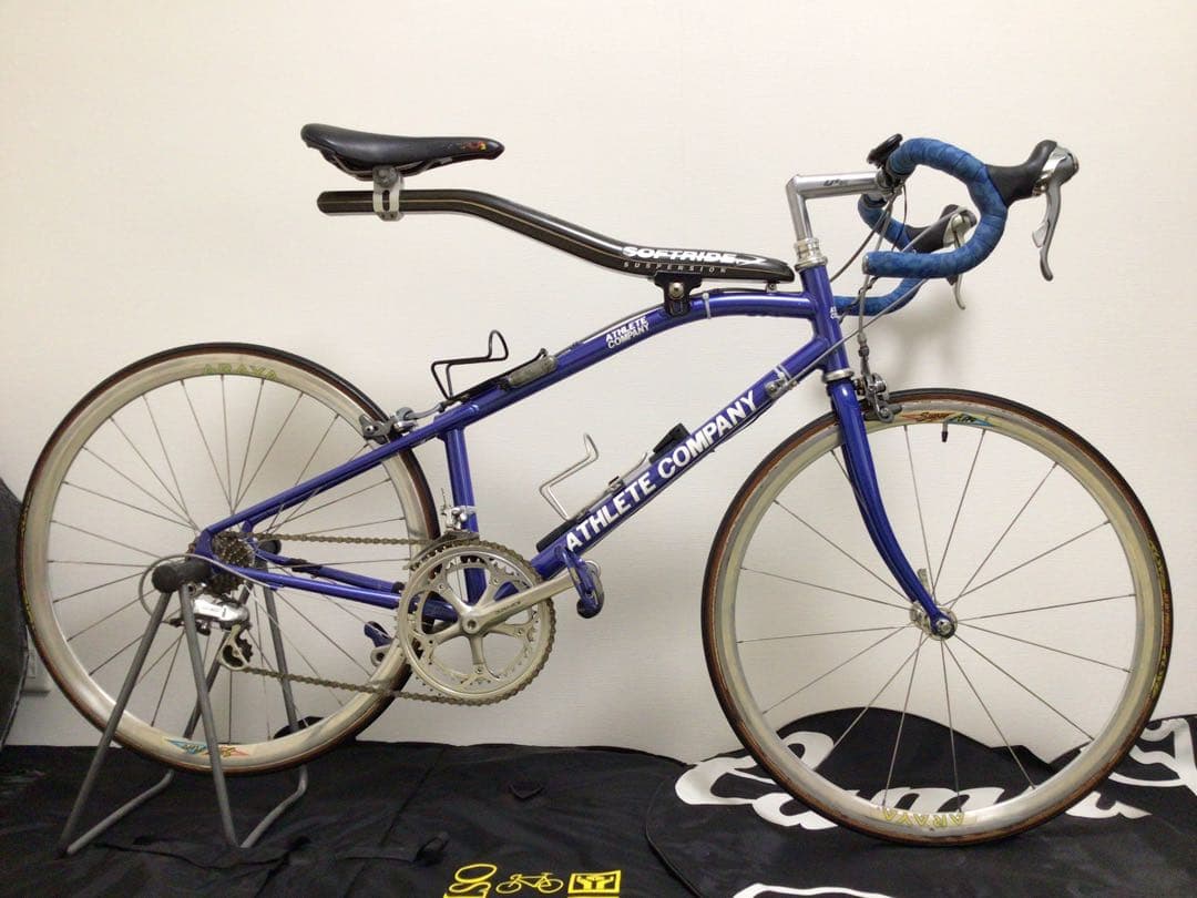 90年代当時物 トライアスリート 選手支給品 ロードバイク レース使用 完成車