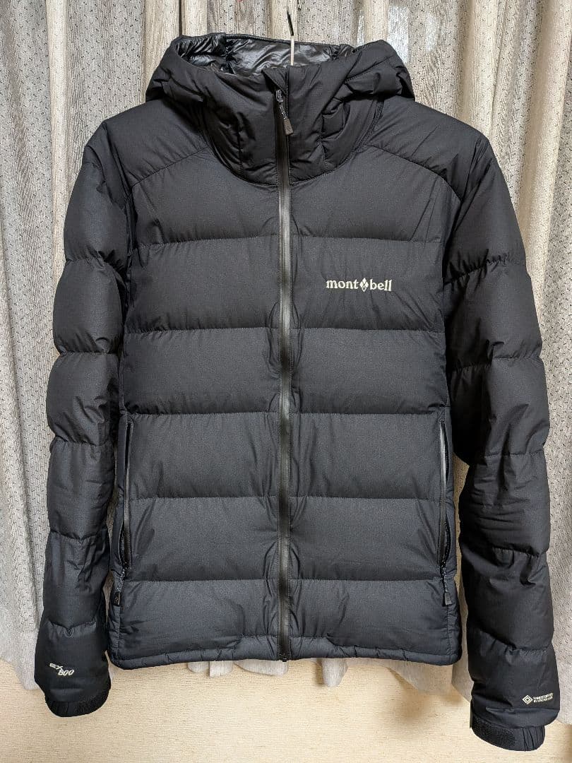 mont-bell パーマフロストライトダウンパーカ ブラック Мサイズ