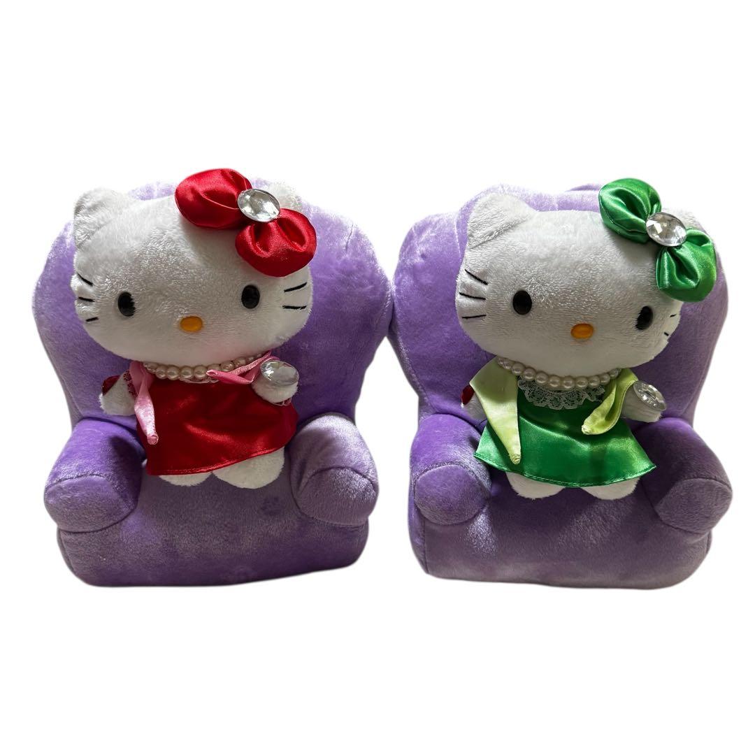 激レア ハローキティ ぬいぐるみ 2体セット 細木数子 ズバリ言うわよ！
