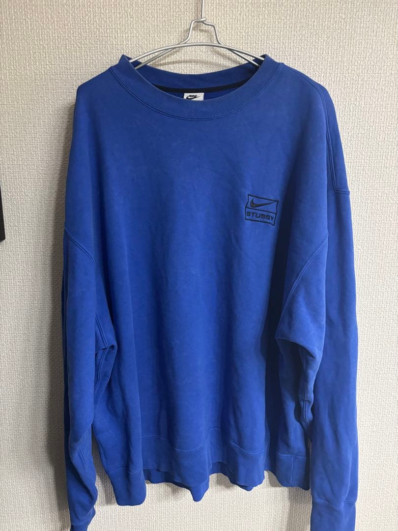 トップス Stussy x Nike Acid Wash Crew \