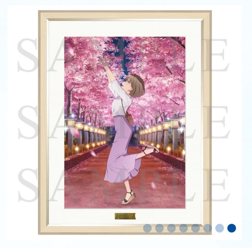 【完全受注生産】キャラファイングラフ　梓川花楓ver. A4