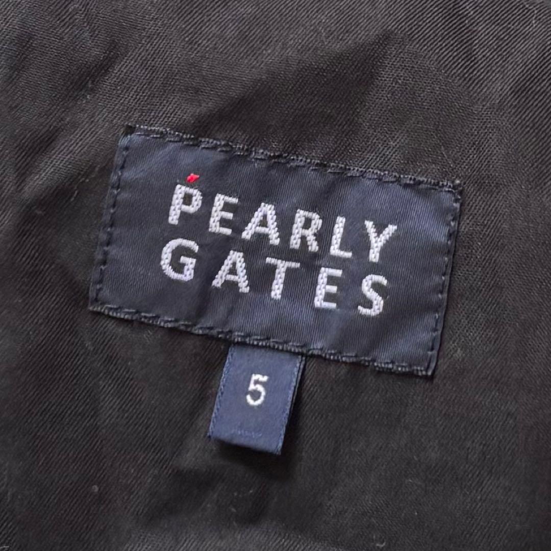 PEARLY GATES パーリーゲイツ ロングパンツ サイドリブ ロゴ刺繍 5