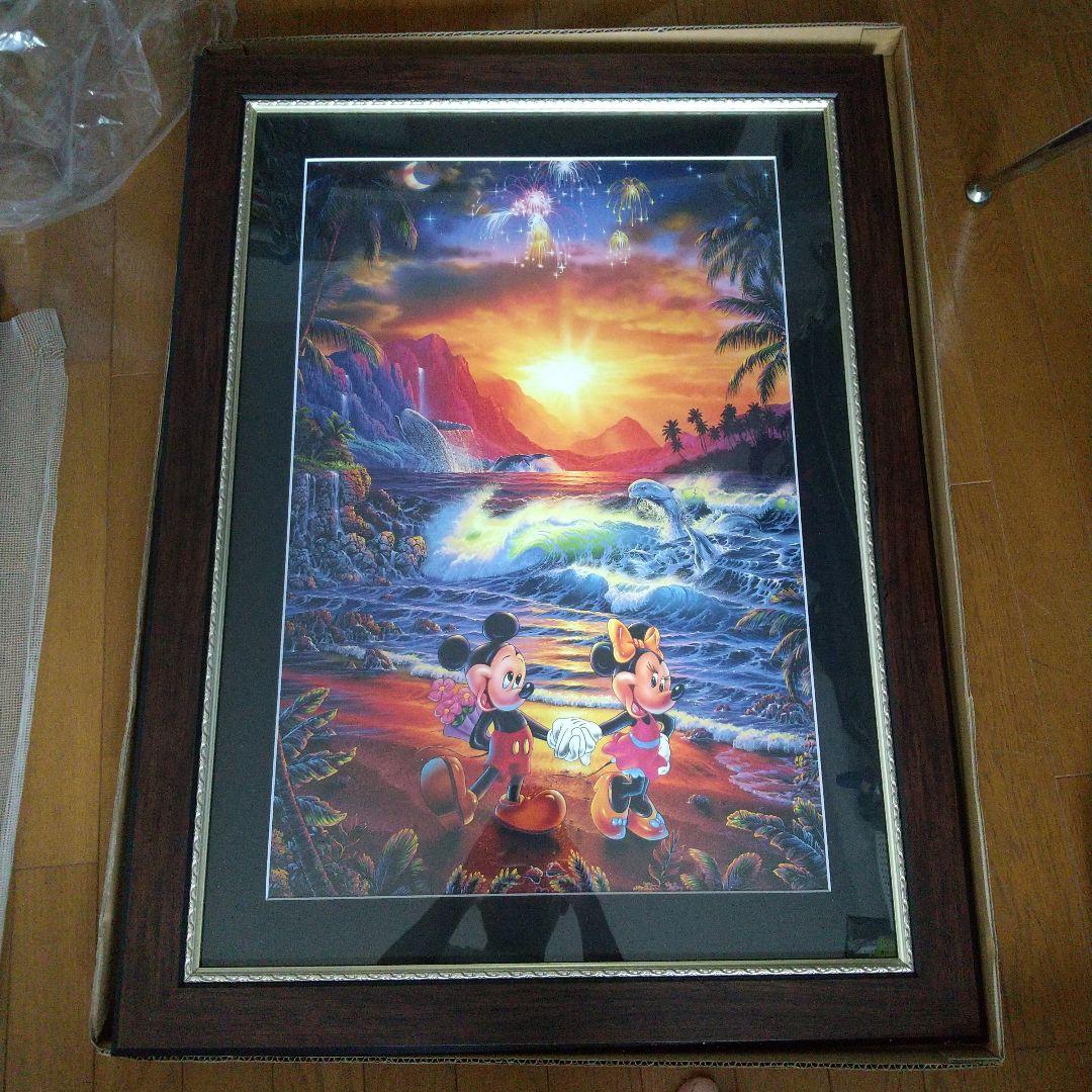 【希少】ラッセン ディズニー　　　　　　　 92.5㌢✕69.5㌢　アートパネル
