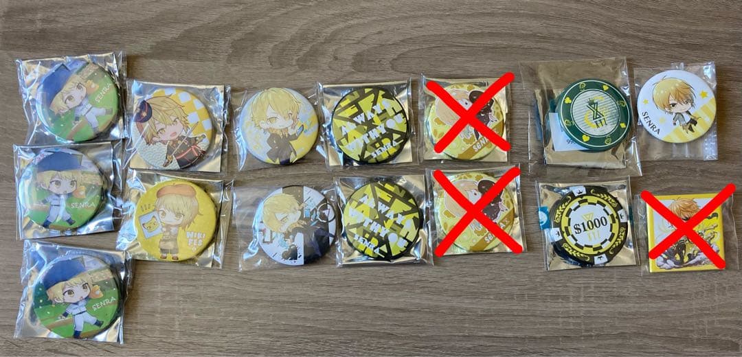 センラ缶バッジ