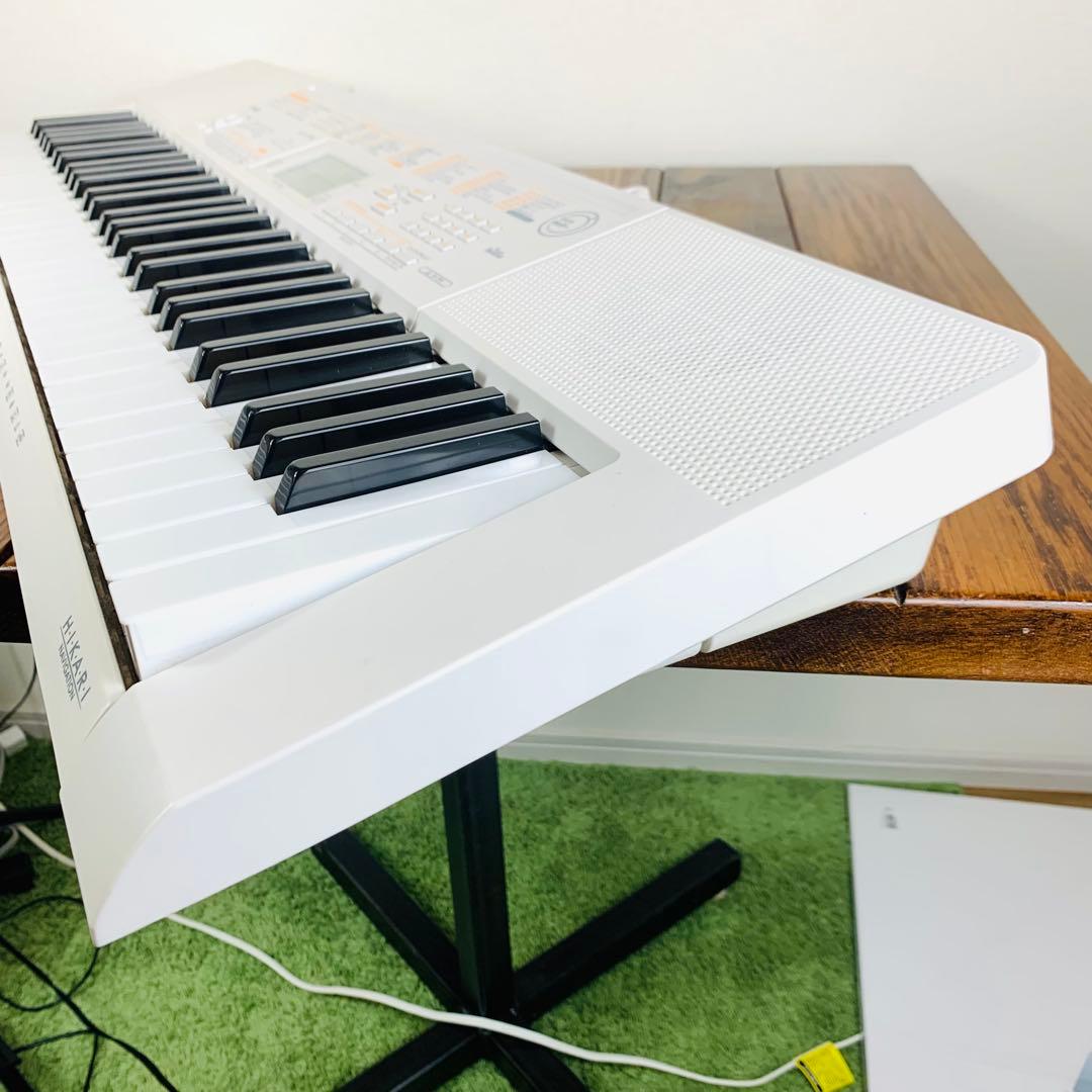 CASIO 61鍵盤 光ナビゲーションキーボード LK-118 電子ピアノ