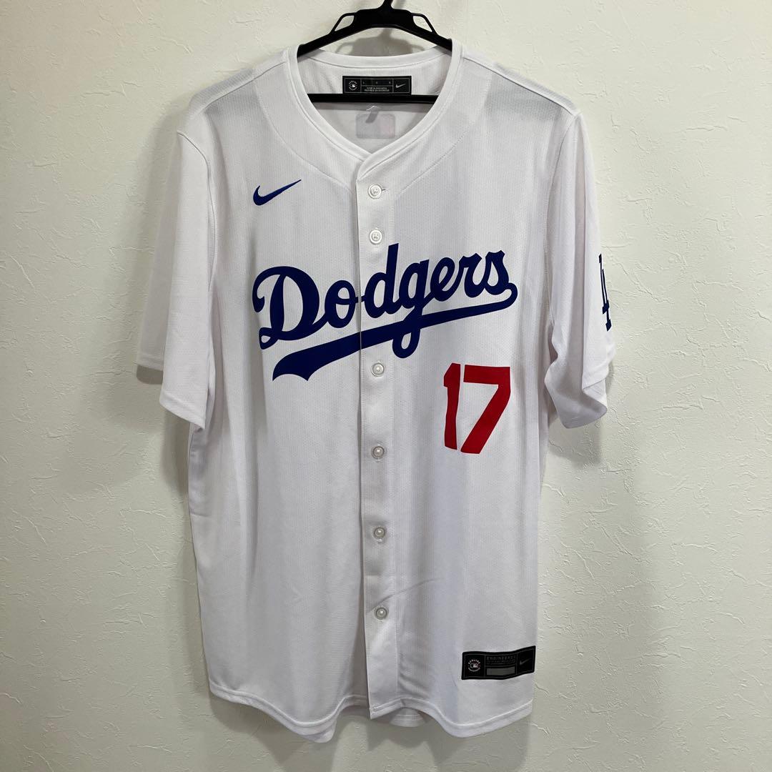 Dodgers ユニフォーム ホワイト 17 NikeサイズＬ