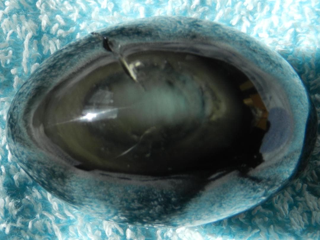 十勝石 れいろう レイロウ 玲瓏 レインボー オブシディアン  黒曜石 167g