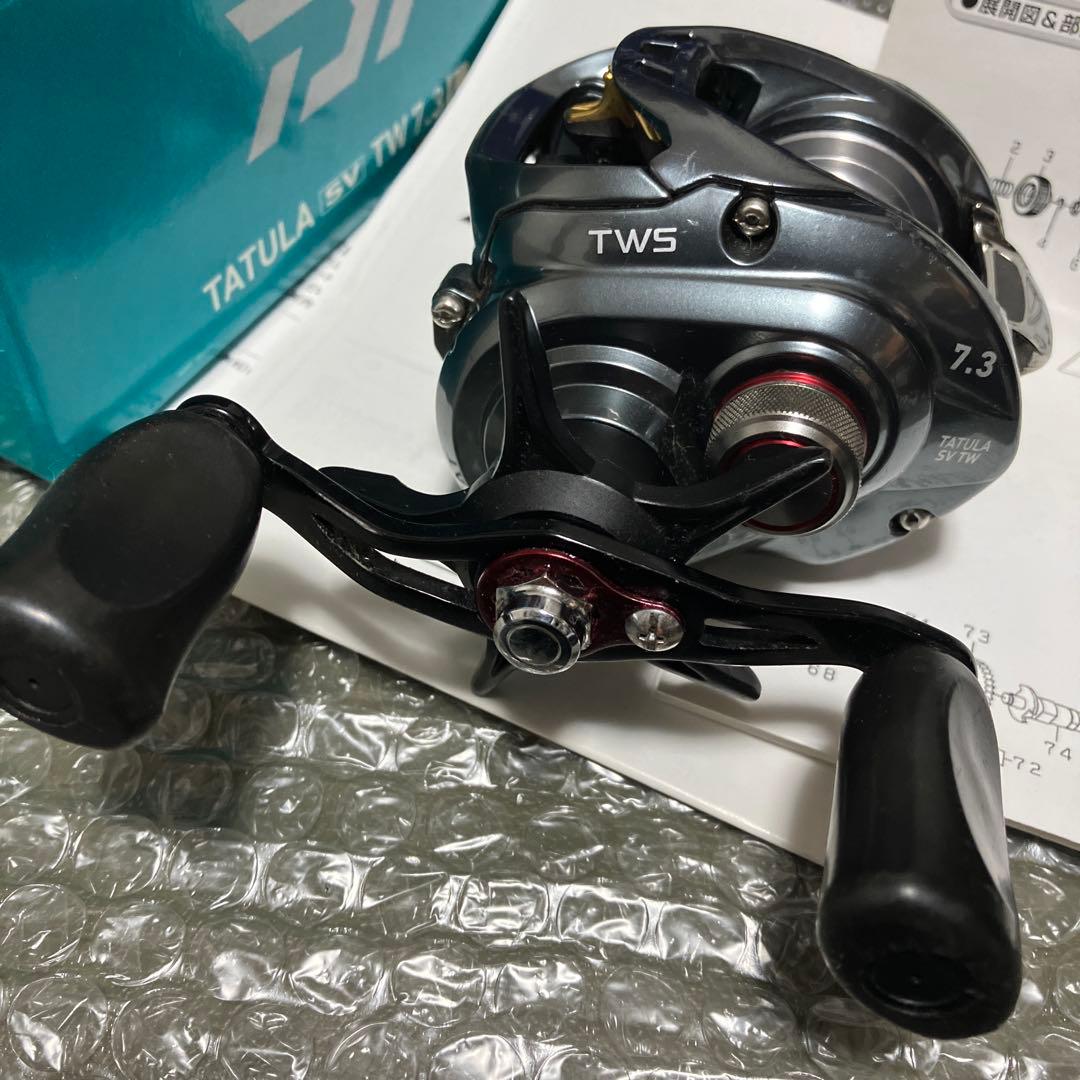 Daiwaタトゥーラ　SV TW ベイトリール 7.3:1