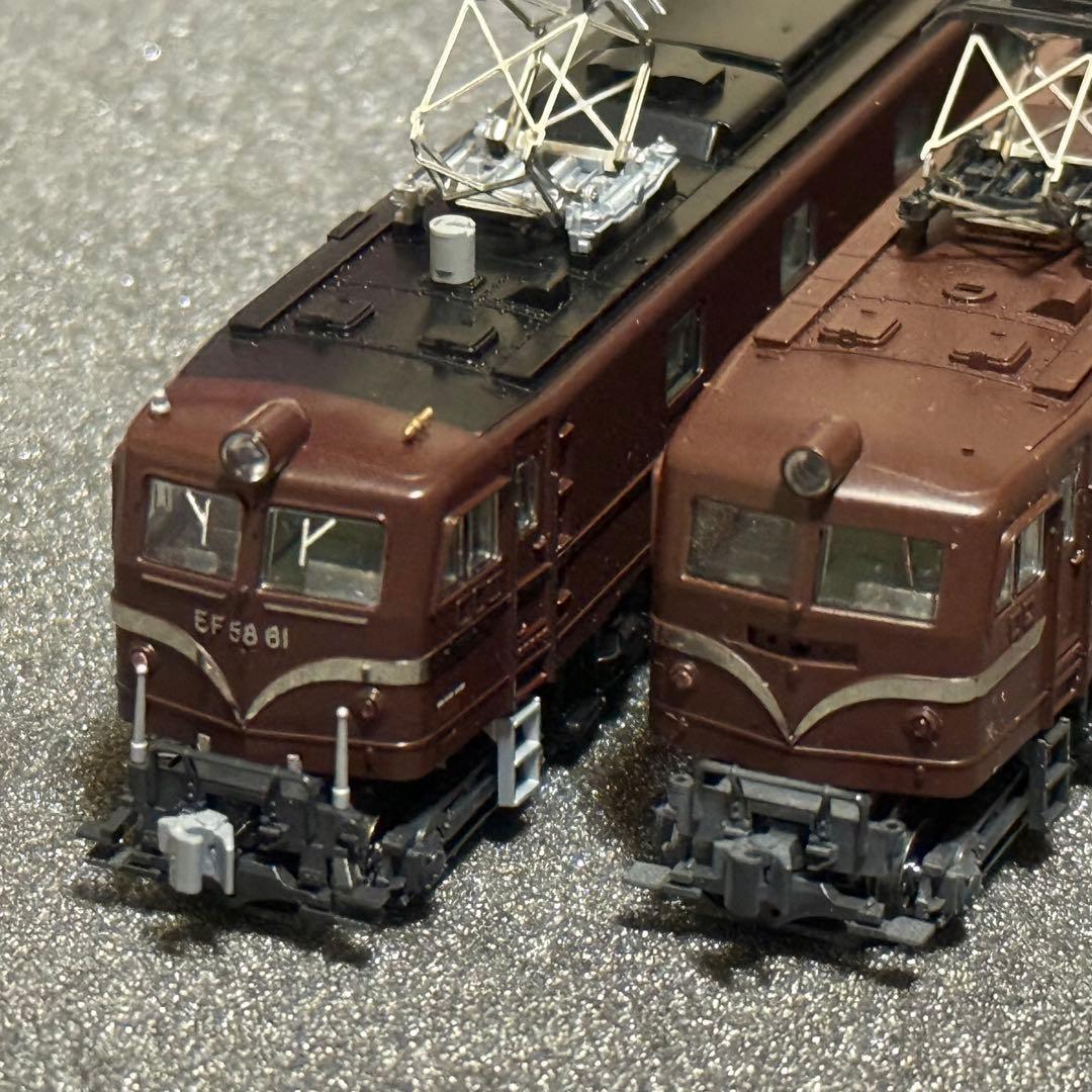 KATO EF58 青大将, 特急色, 青, 茶, お召し61号機　10両セット