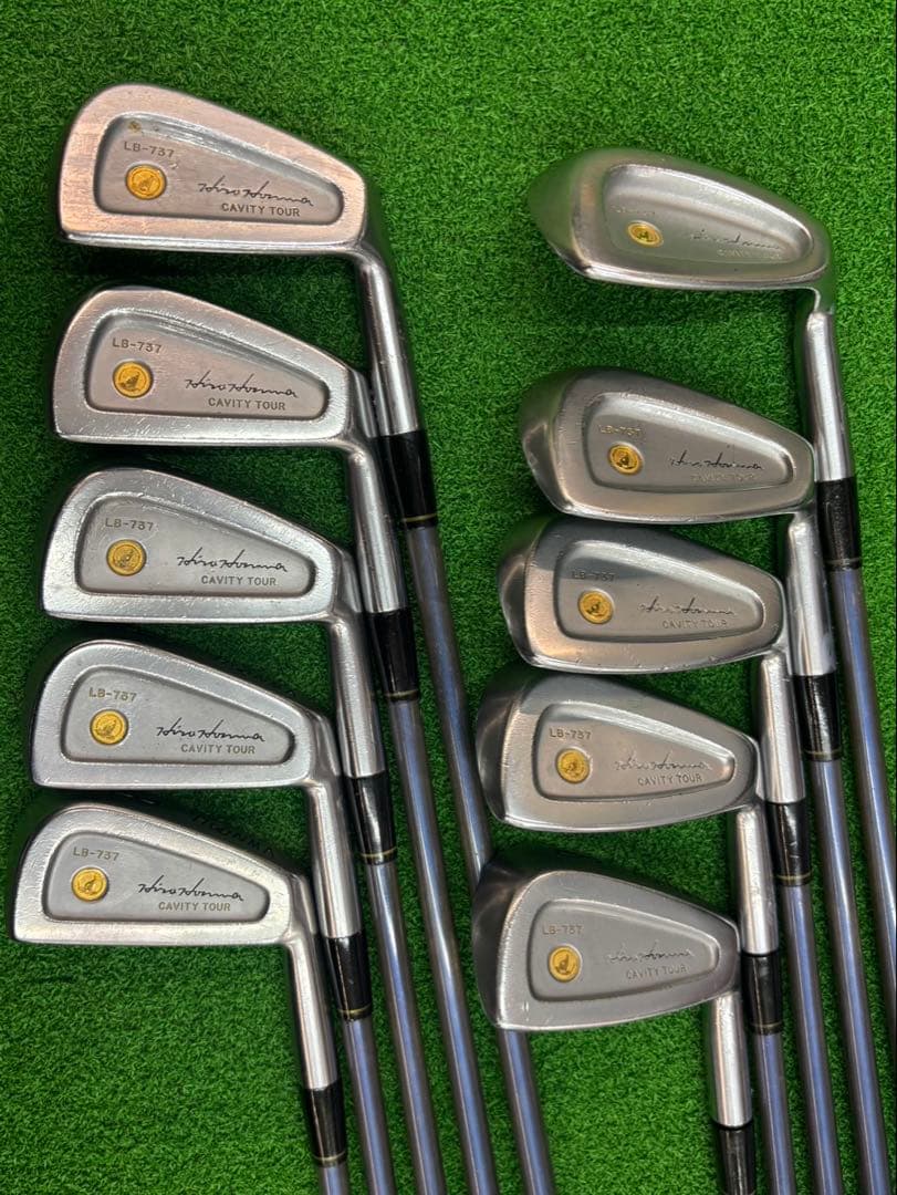 ★ホンマ　アイアン　 (24K GP) LB-737 10本　フレックスR-1