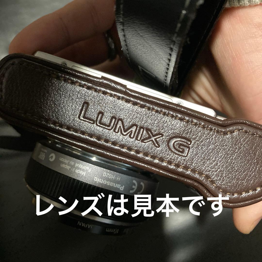 美品　最新LUMIX GF10ボディ&本革ボディケース&予備バッテリー&充電