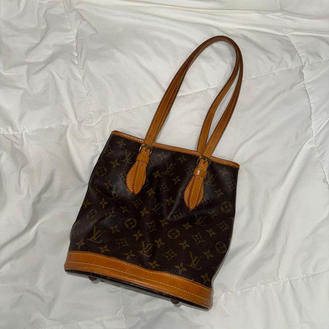 LOUIS VUITTON モノグラム　バケツ型ショルダーバッグ