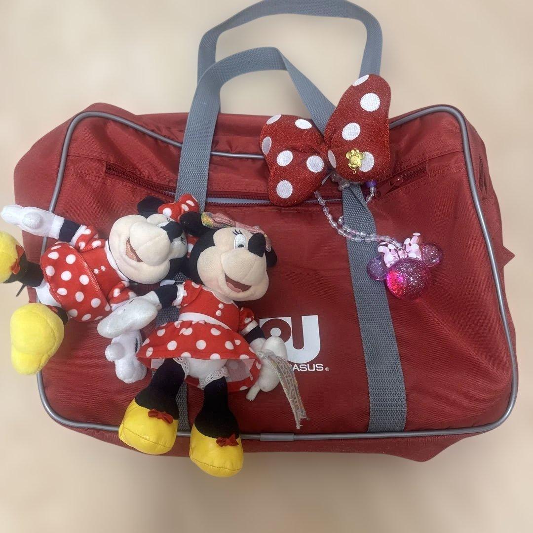 [セール]旧ワッぺ 赤 スクールバッグ