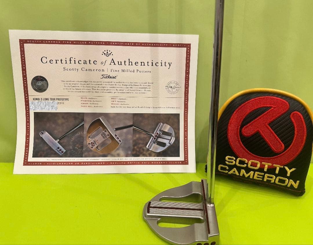 激レア　スコッティキャメロンサークルT 長尺　KOMBI