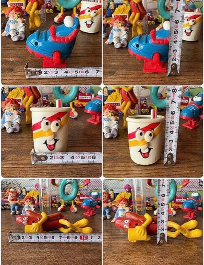 ミールトイ バーガーキング その他フィギュア まとめ売り6個(バラ売り不可)